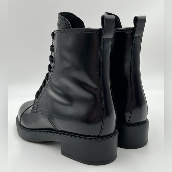 Prada Chocolate Combat Boot - Picture 6 of 11